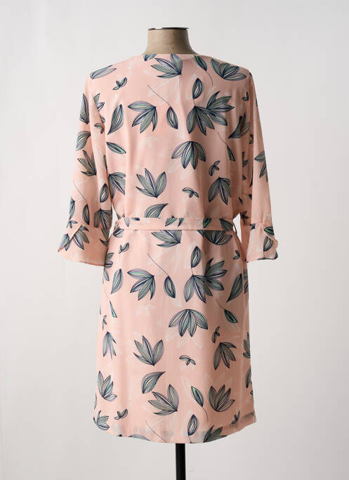 Robe mi-longue rose DIANE LAURY femme