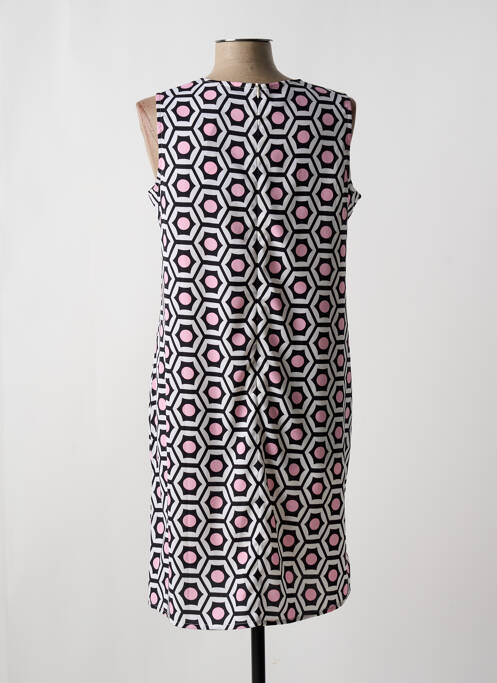 Robe mi-longue rose PAUSE CAFE pour femme