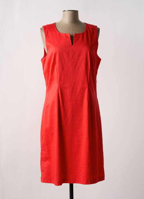 Robe mi-longue rouge VERO MODA pour femme