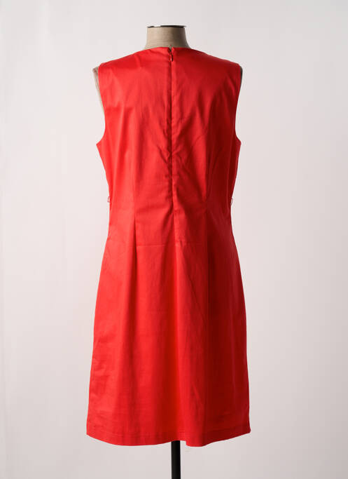 Robe mi-longue rouge VERO MODA pour femme