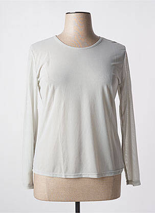 Top stretch manches longues gris LADY DISCTRICT femme