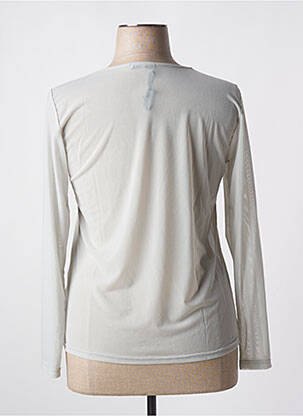 Top stretch manches longues gris LADY DISCTRICT femme