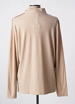 Top stretch manches longues beige DIANE LAURY femme