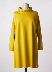 Robe mi-longue jaune MALOKA pour femme seconde vue