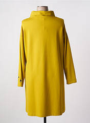 Robe mi-longue jaune MALOKA pour femme seconde vue