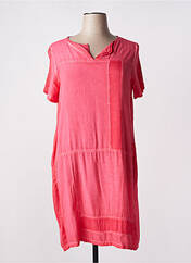 Robe mi-longue rose MALOKA pour femme seconde vue