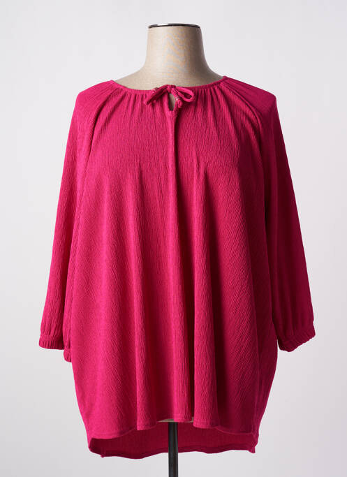 Blouse rose KAKIE pour femme