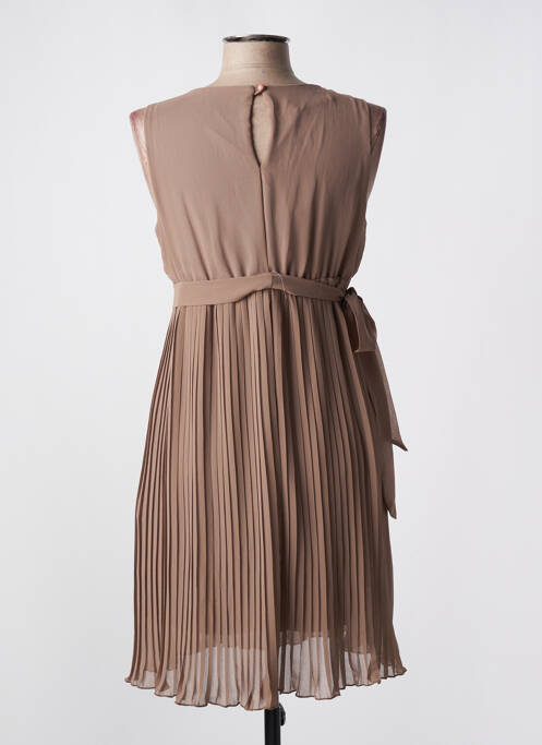 Robe mi-longue gris ANGELA DAVIS pour femme