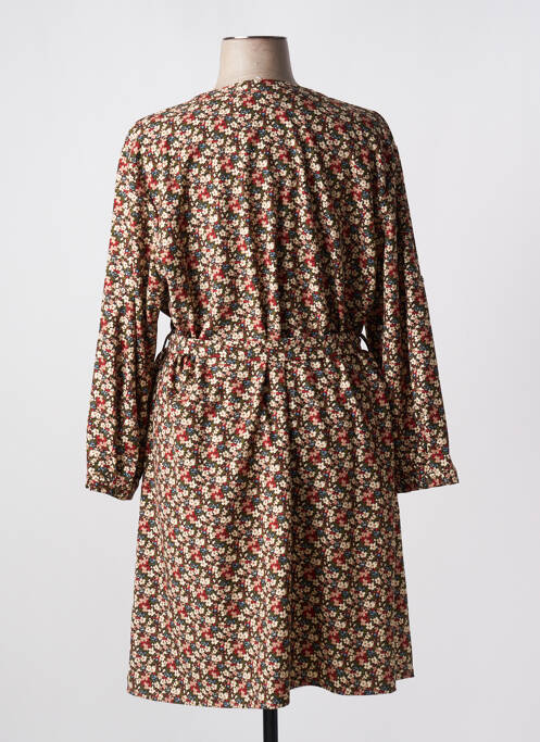 Robe mi-longue vert CHRISTY pour femme