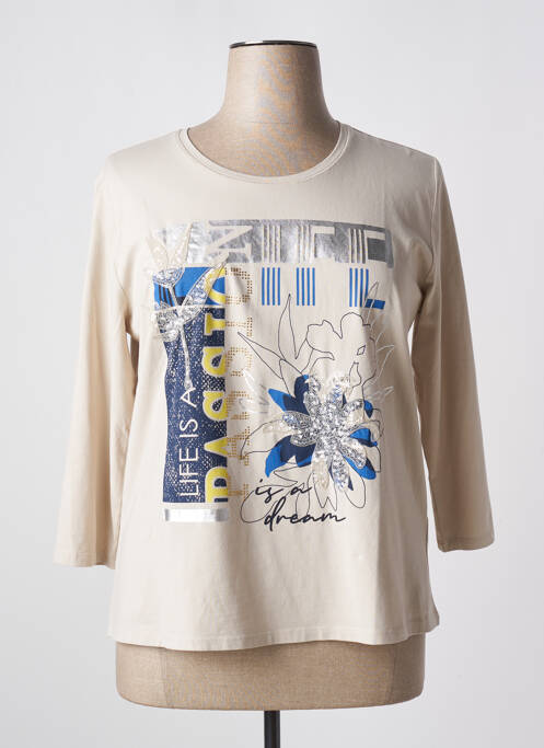 Top beige BETTY BARCLAY pour femme