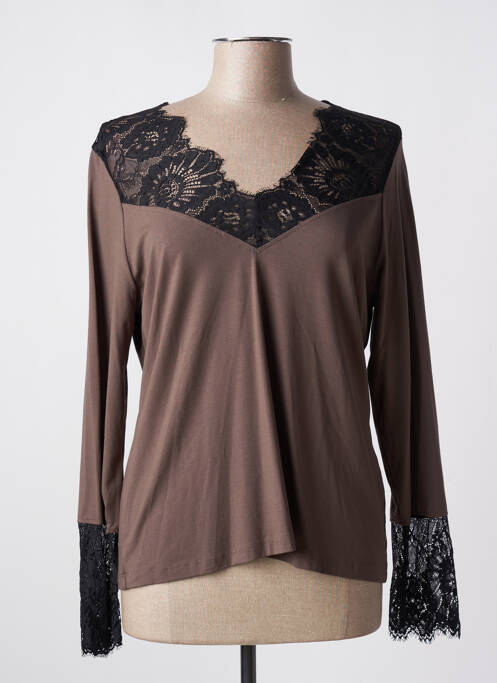 Top gris MALOKA pour femme