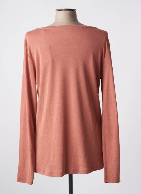 Top marron C'EST BEAU LA VIE pour femme