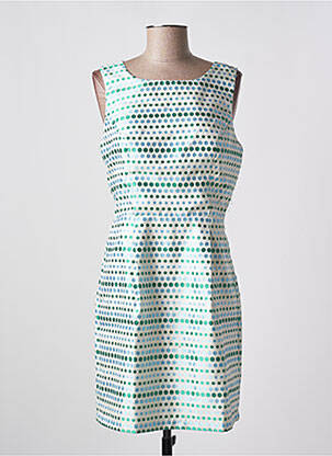 Robe courte sans manche sans manche vert MOLLY BRACKEN femme