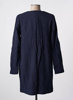 Veste casual col rond bleu NICE THINGS femme