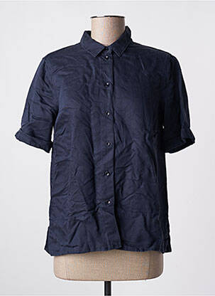 Chemisier manches courtes manches courtes bleu ARMEDANGELS femme