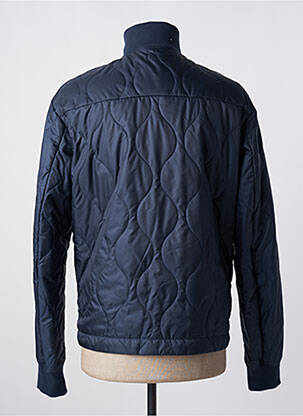 Doudoune manches longues sans capuche bleu REPLAY homme