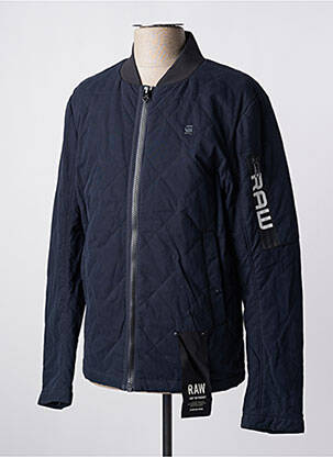 Doudoune poches sans capuche bleu G STAR homme