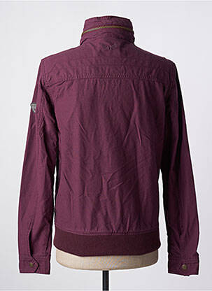 Blouson capuche intégrée dans le col rouge KAPORAL homme