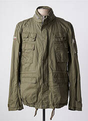 Veste casual vert SCHOTT pour homme seconde vue