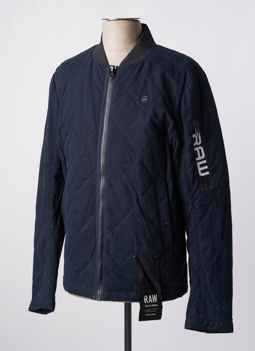 Doudoune manches longues sans capuche bleu G STAR homme