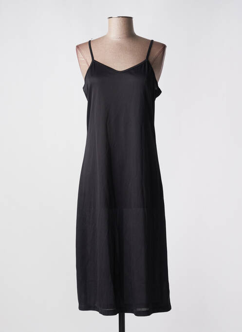 Jupon /Fond de robe noir ICHI pour femme