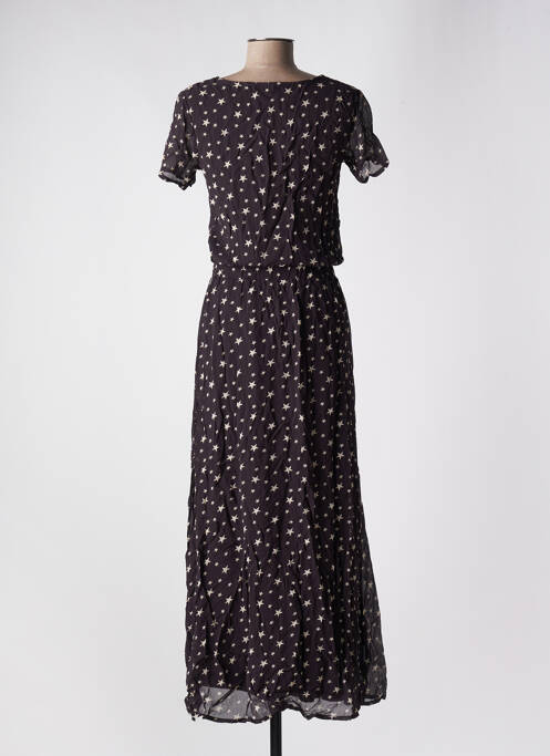 Robe longue noir SCHOOL RAG pour femme