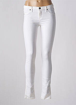 Pantalon slim poches blanc DR DENIM femme