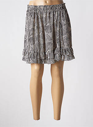 Jupe courte taille élastique noir SCOTCH & SODA femme