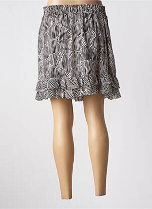 Jupe courte taille élastique noir SCOTCH & SODA femme