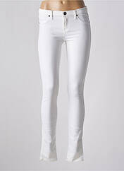 Pantalon slim blanc DRDENIM pour femme seconde vue