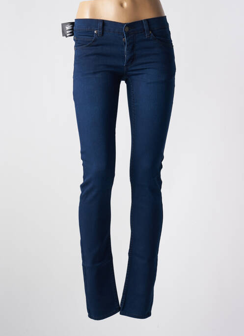 Jeans coupe slim poches bleu CHEAP MONDAY femme