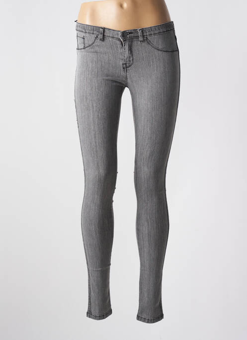 Jeans skinny poches gris DR DENIM femme