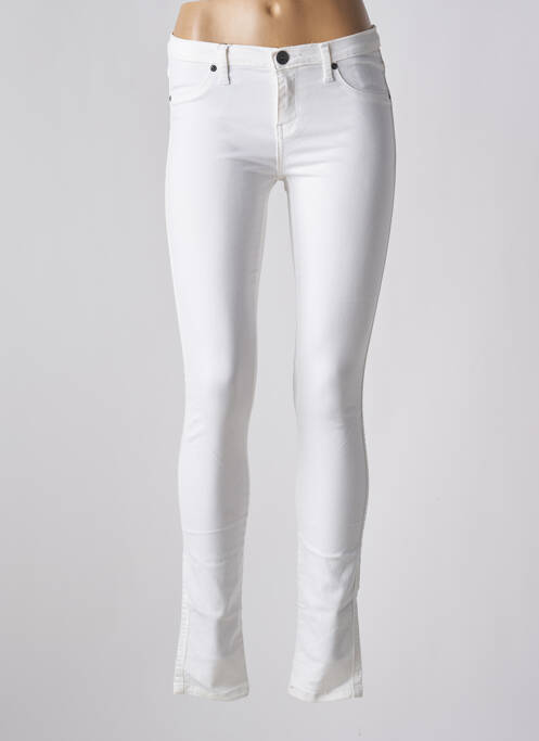 Pantalon slim blanc DRDENIM pour femme