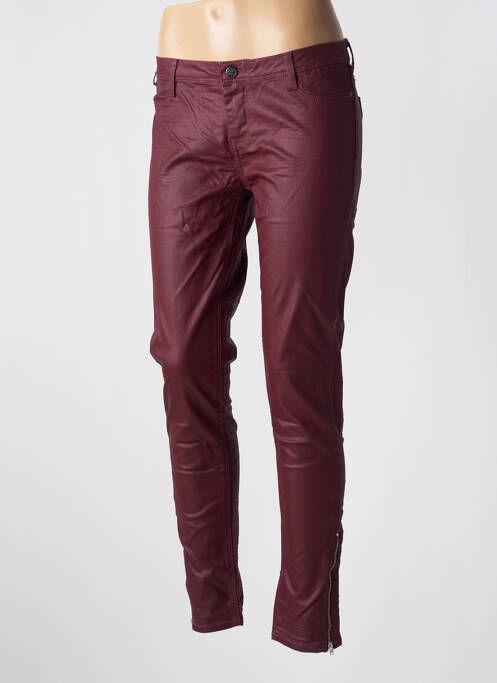 Pantalon slim violet TEDDY SMITH pour femme