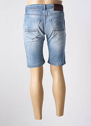 Bermuda tissage denim taille normale bleu DONOVAN homme