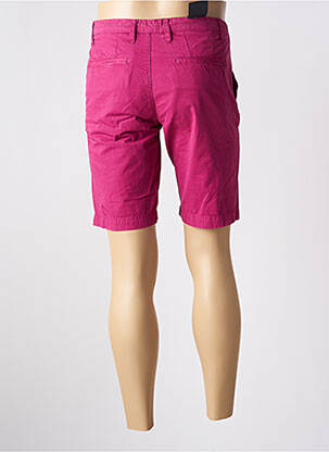 Bermuda taille à pinces taille normale violet RECYCLED ART WORLD homme