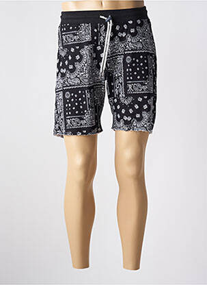 Bermuda taille élastique taille normale noir SWEET PANTS homme