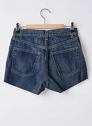 Short tissage denim taille normale bleu SCHOOL RAG femme