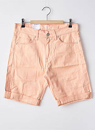 Bermuda tissage denim taille normale orange CARHARTT homme