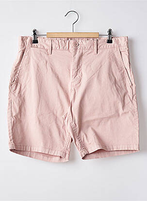 Short tissage popeline taille normale rose MINIMUM homme
