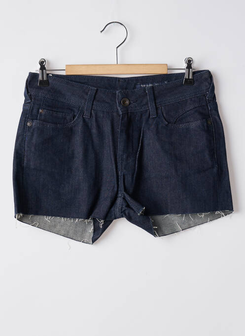 Short tissage denim taille normale bleu TEDDY SMITH femme