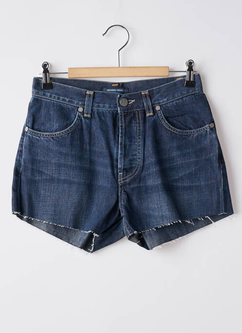 Short tissage denim taille normale bleu SCHOOL RAG femme