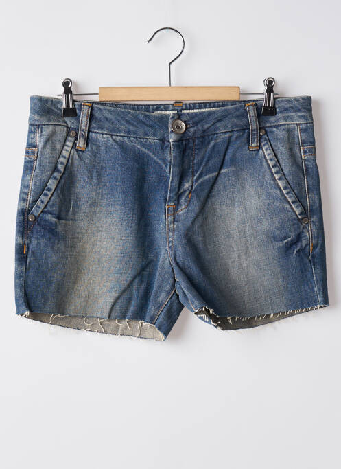 Short tissage denim taille basse bleu LTB femme