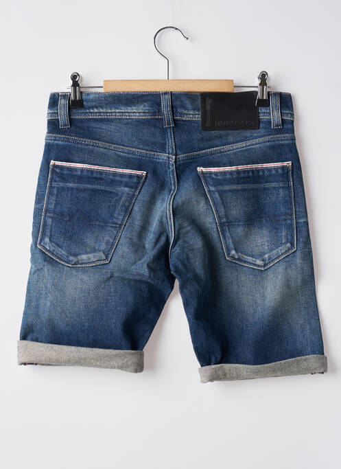 Bermuda stretch taille normale bleu DONOVAN homme