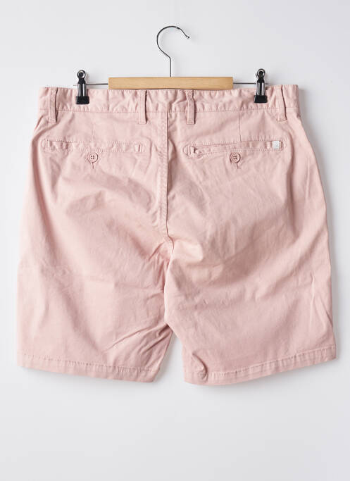 Short tissage popeline taille normale rose MINIMUM homme