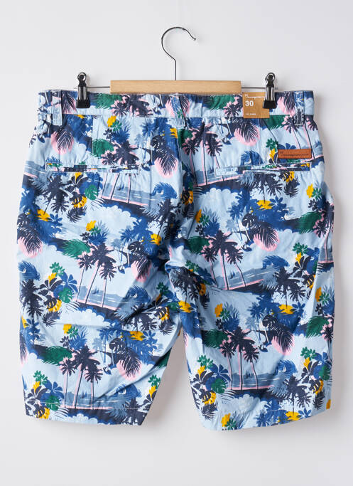 Bermuda bleu KNOWLEDGE COTTON APPAREL pour homme