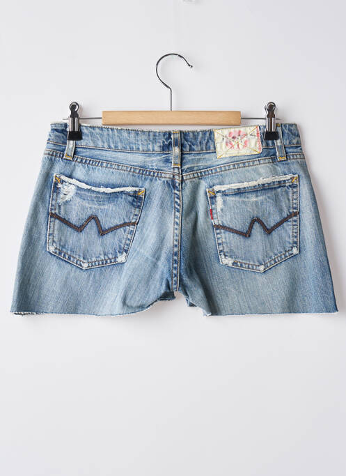 Short bleu LE TEMPS DES CERISES pour femme