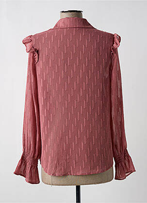 Chemisier coupe fluide manches longues rose SUZZY & MILLY femme