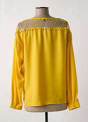 Blouse jaune UNIKA pour femme seconde vue