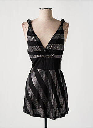 Robe courte sans manche sans manche noir ONLY femme